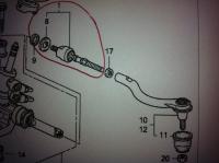 BELSŐ KORMÁNYÖSSZEKÖTŐ (AXIAL)
