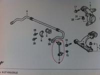 Bal oldali stabilizátor pálca